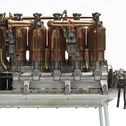 Aero Engine - Beardmore Aero Engine Ltd, Austro-Daimler, 120 HP, 6-Cylinder Inline, Glasgow, Scotland, circa 1914