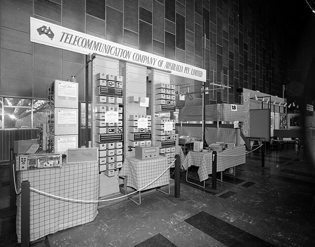 Mingay Publishing, Telecommunication Company of Australia Exhibition Stand, Parkville, Victoria, 26 May 1959