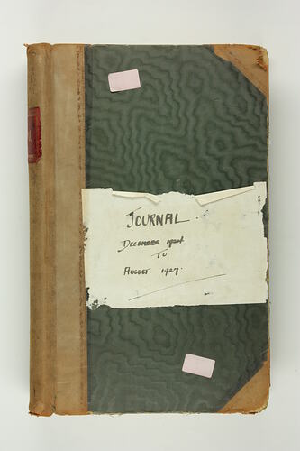 Journal - Kodak Archive, Series 5, 'Accounting Journals', Head Office Journal, Dec 1924 - Aug 1927