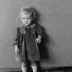 Glass Negative - Toddler, circa 1930s
