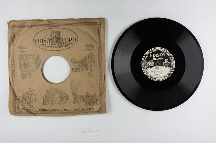 Disc Recording - Edison, Double-Sided, 'Jota' and 'El Pano Moruno', 1928-1929