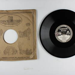 Disc Recording - Edison, Double-Sided, 'Jota' and 'El Pano Moruno', 1928-1929