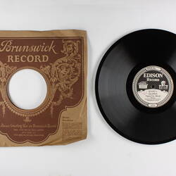 Disc Recording - Edison, Double-Sided, 'Gloria Twelfth Mass' and 'Hallelujah Chorus', Unknown Date