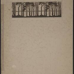 Cover of a photographic portait of Margery Violet Lawrey, Kinglake, Aug 1912