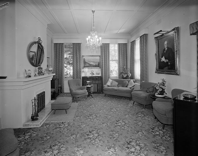 Lounge Room, East Malvern, Victoria, 16 Mar 1960
