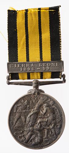 Medal - East & West Africa Medal 1887-1900, Great Britain, 1900 - Reverse