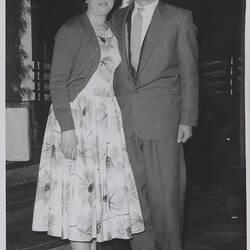 Barbara & John Woods, British Migrants, 1957