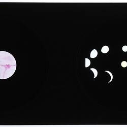 Lantern Slide - Astronomical, Multiple Slide, 'Mercury & Venus' and 'Mars', circa 1847